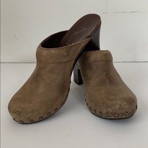 Dansko studded “Rae” clogs